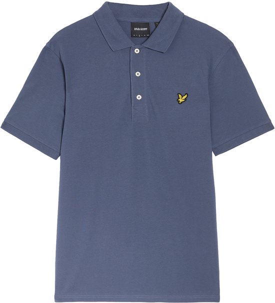 Lyle & Scott poloshirt korte mouw blauw