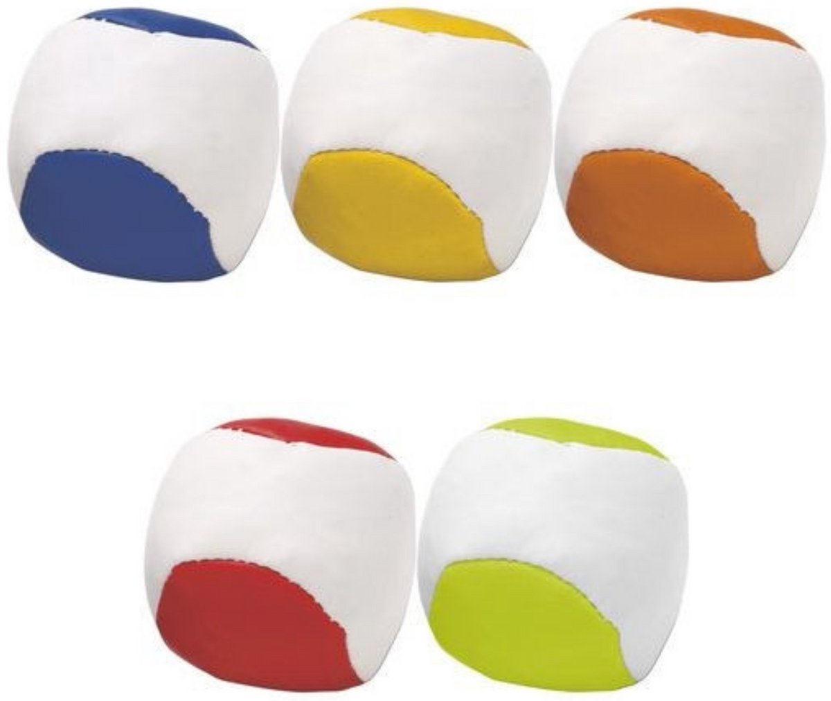 Professionele Jongleerballen Set 5 stuks Hoge Kwaliteit - Jongleer Ballen Set - Juggling balls - Circusballen - 5 x Jongleer Bal — cadeau in Spellen & Speelgoed - foto 4