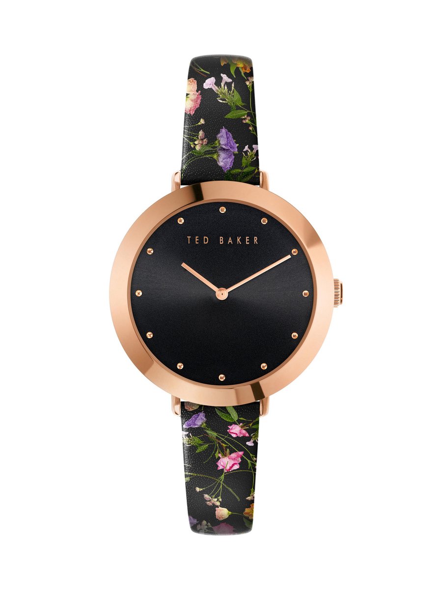 Ted Baker Ammy Fashion Tb Fashion Kwarts Analoog Horloge Multicoloured Case: 100% Stainless Steel | Armband: 100% Leather 34 BKPAMS301W0, BKPAMS302W0