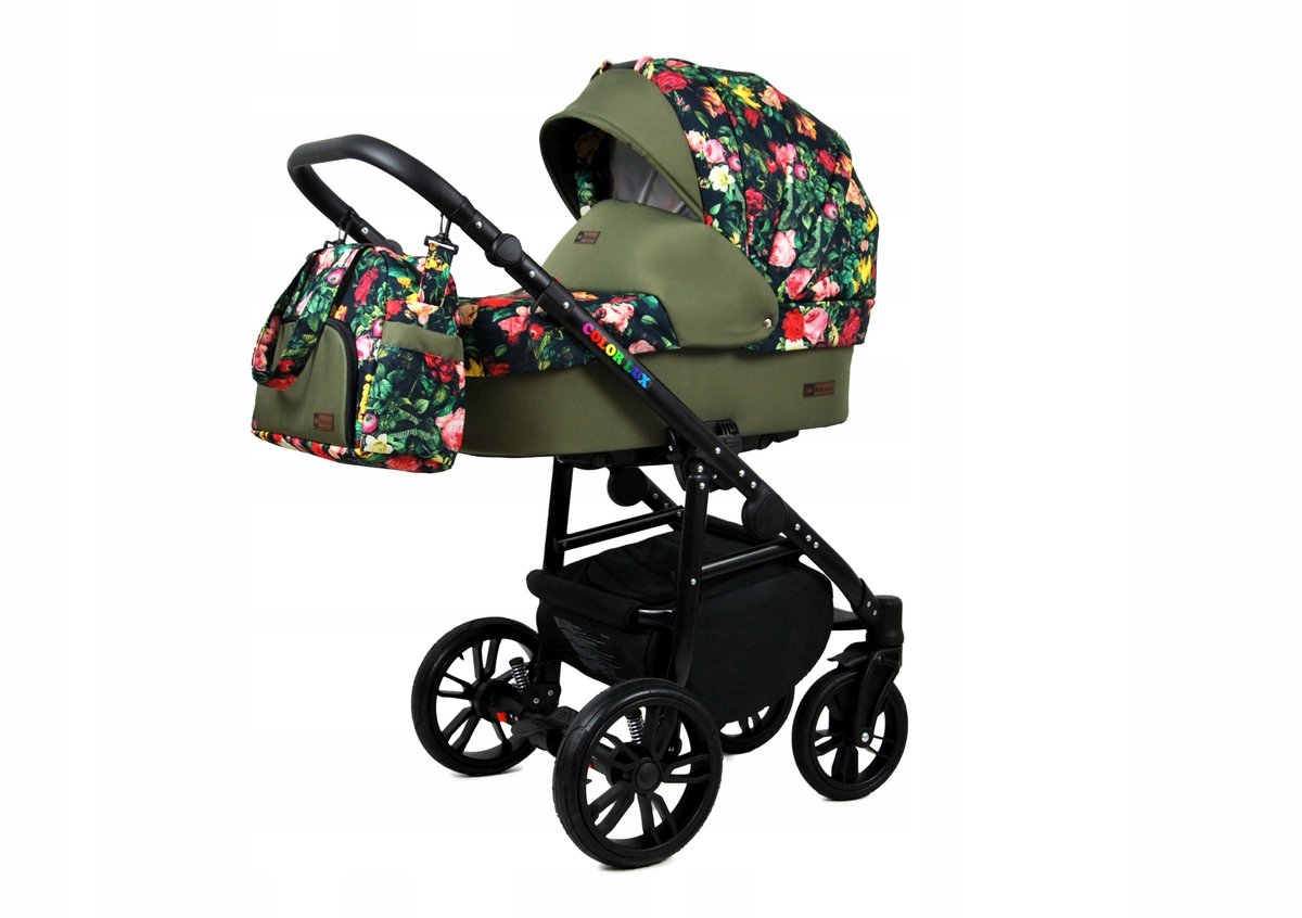 BabyLux® COLORLUX Kinderwagen 4in1 - Opklapbaar met Reiswieg - afbeelding 2