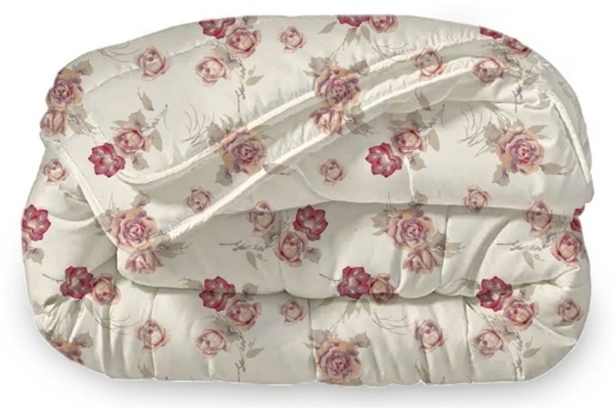 Dekbed Zonder Overtrek 140x200 cm + 1 Kussensloop - Diamond Pink - Easy Dekbed - Warmteklasse 2