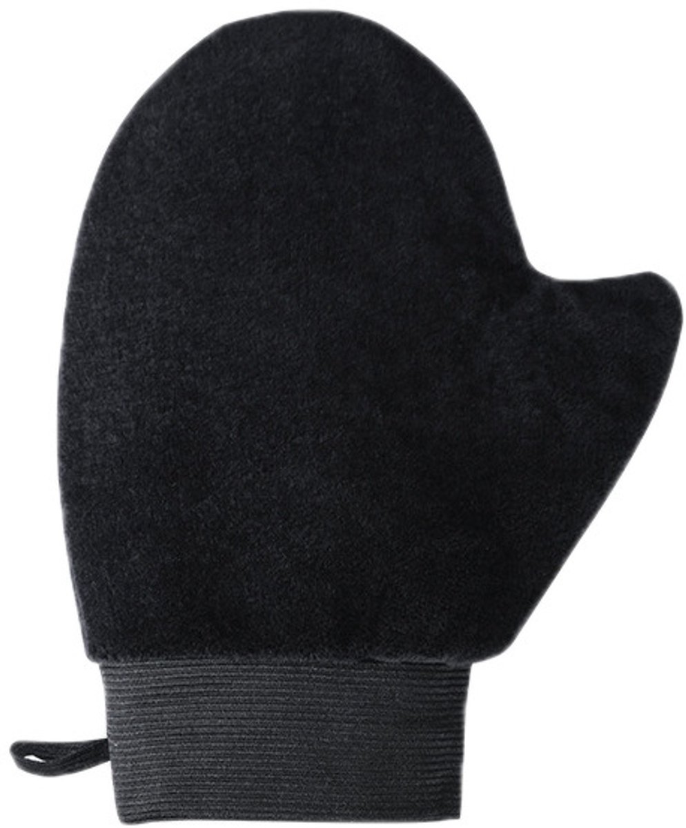Velvet Tanning Mitts - Tanning Mitts - Twee Tanning Mitts - Lichaam & Gezicht - Zwart