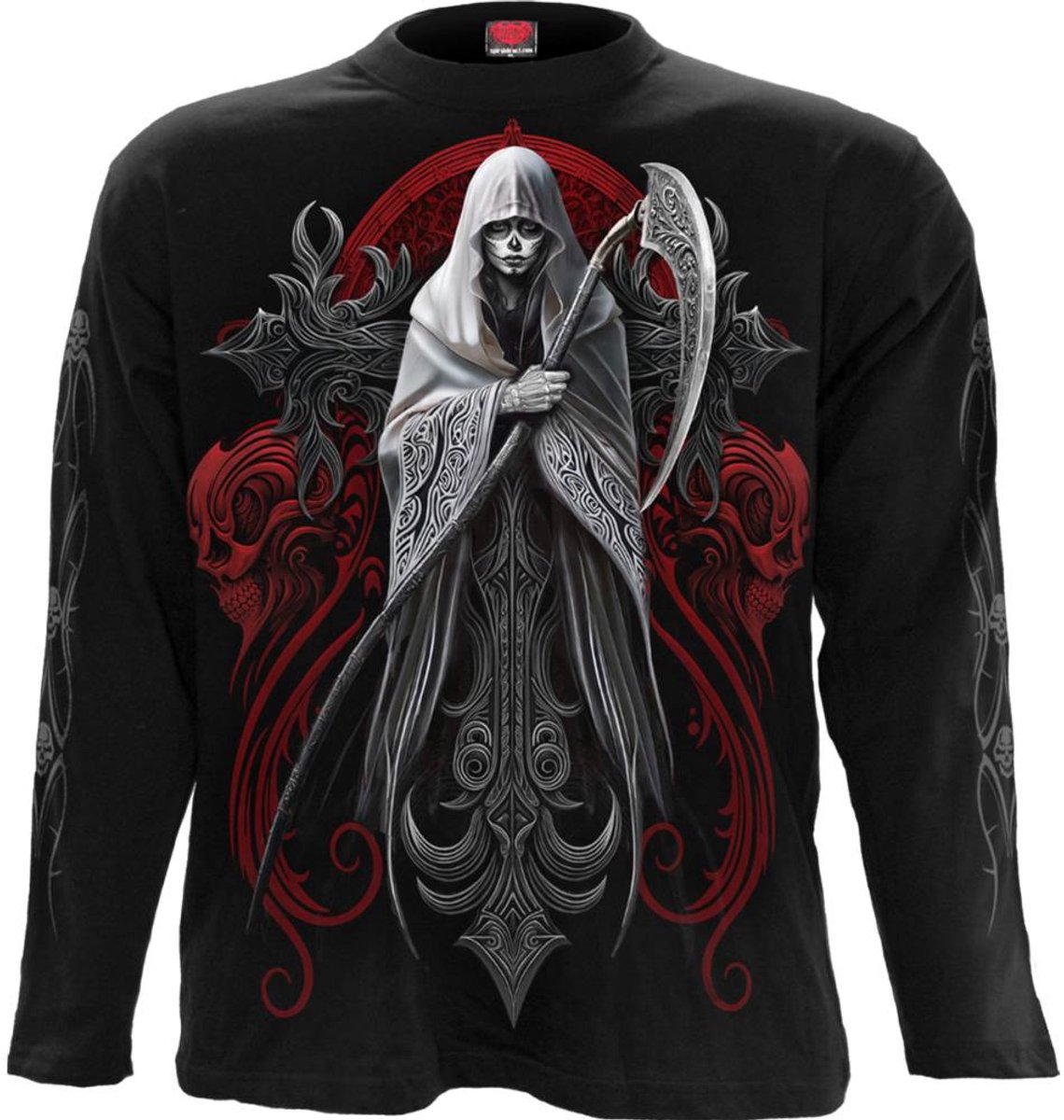 Spiral - Reaperess Longsleeve shirt - XL - Zwart