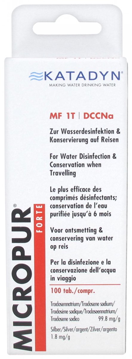 Micropur Forte, MF 1T, 100 Tabletten