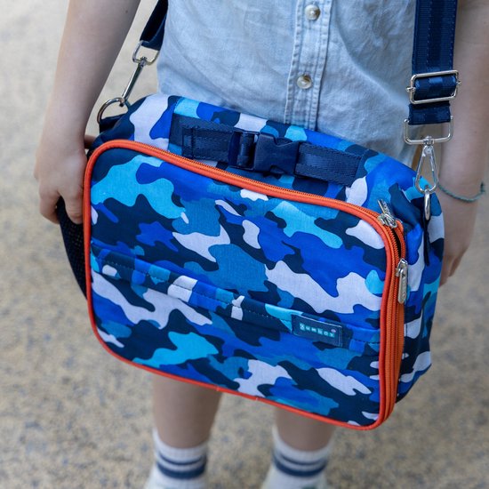 Yumbox Lunch Bag - waterafstotend - handige vakjes - lichtgewicht - Camouflage van Yumbox — afbeelding 2