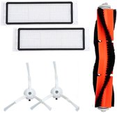Accessoirekit 5-delig compatibel met Xiaomi Mi 1S en Roborock S5/S6/S60/S65 - Borstels en HEPA-filters