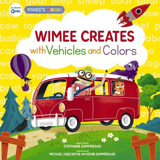 A Wimee’s Words Book - Wimee Creates with Vehicles and Col ... - cover