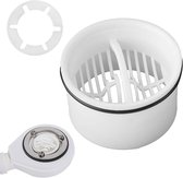 Haarvanger voor de muur en douche, haarvanger
