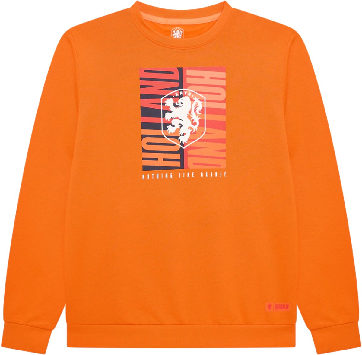 Nederlands Elftal Sweater Dames - Maat L - Oranje - Trui - KNVB - Voetbal - Fankleding - Officiële Merchandise