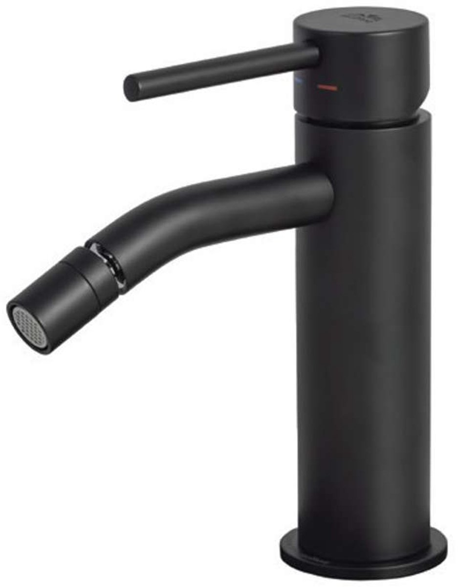 Paffoni Light - Bidetkraan, mat zwart LIG131NO