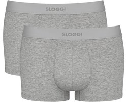 foto van Sloggi men EVER Ease Hipster 2P Heren Onderbroek - GRIJS maat XL