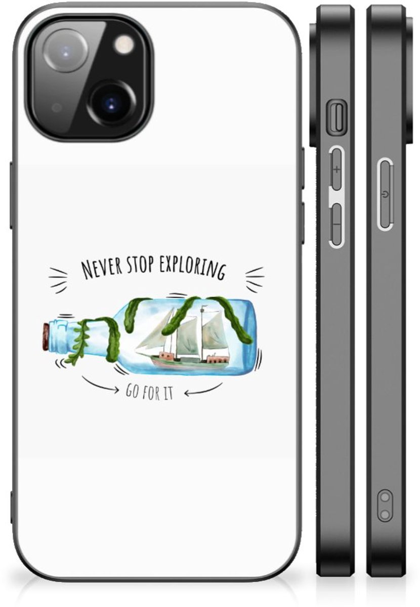 Apple iPhone 13/14 Hoesje Boho Bottle