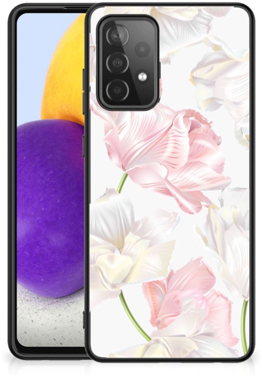 Samsung Galaxy A72 (5G/4G) Bloemen Hoesje Lovely Flowers