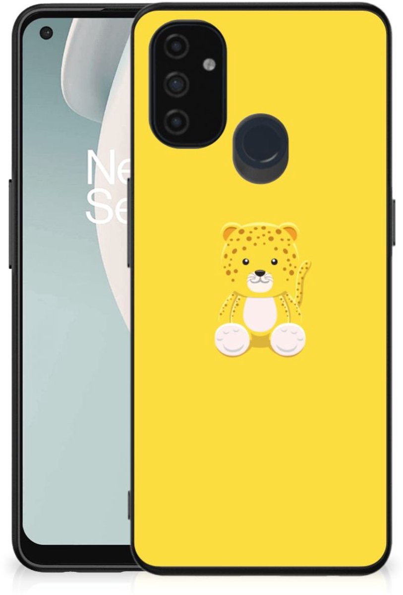 OnePlus Nord N100 Hoesje Baby Leopard