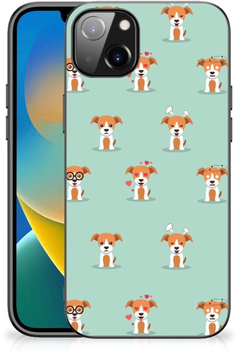 iPhone 14 Plus Dierenprint Telefoonhoesje Pups