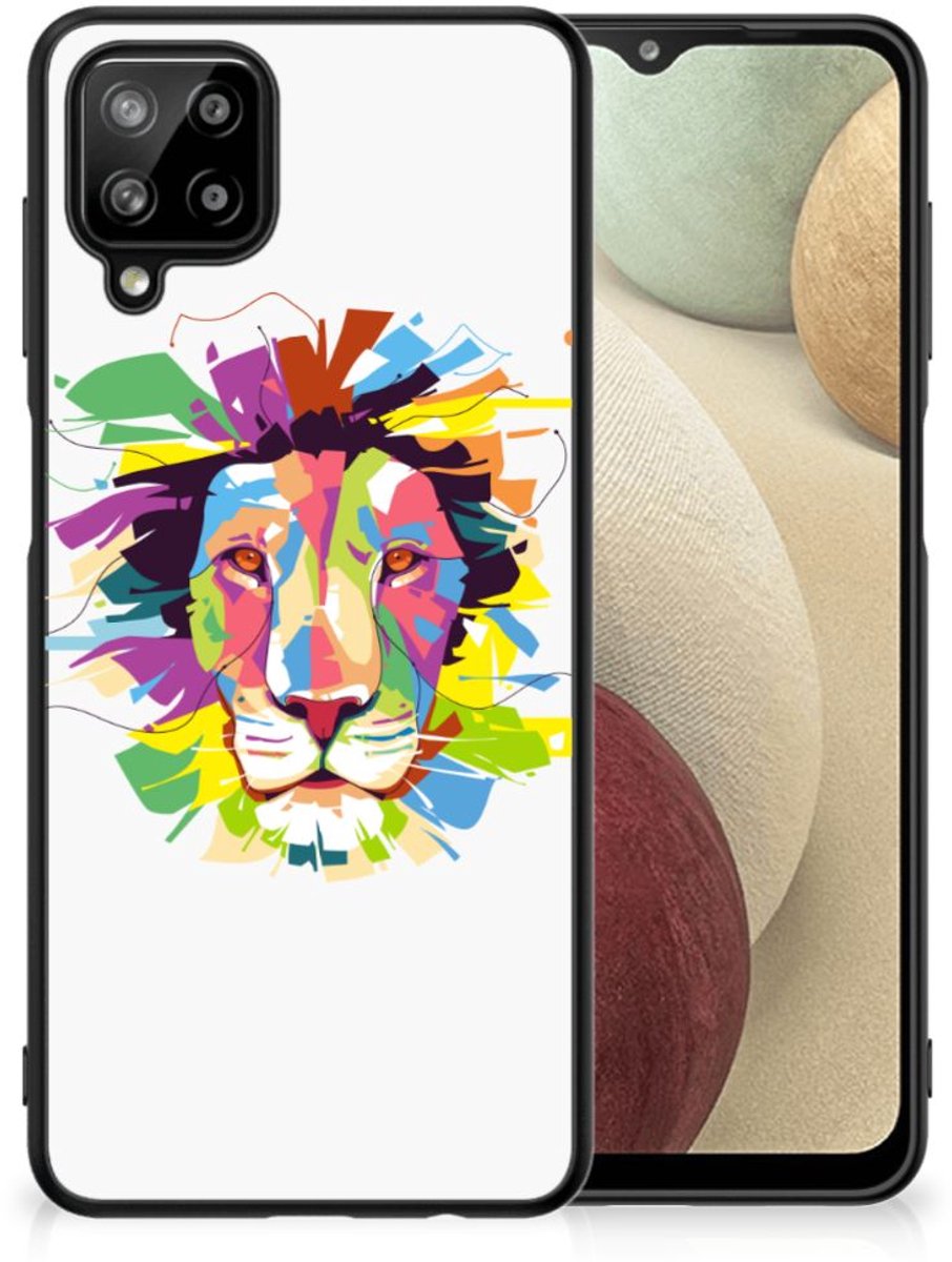 Samsung Galaxy A12 Hoesje Lion Color