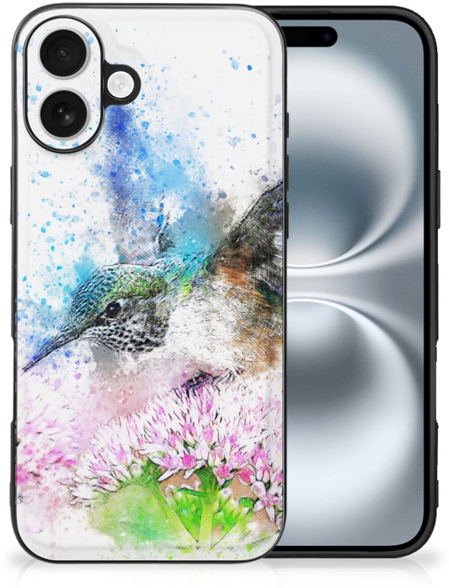 Kleurrijke Telefoonhoesje iPhone 16 Vogel