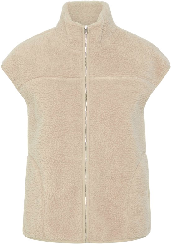 PIECES - PCSADIA TEDDY VEST NOOS BC - Femme - Doudounes