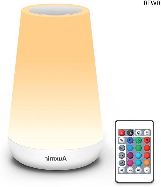 Auxmir LED-Nachtlampje Bedlampje, Bedlampje Tafellamp Dimbare