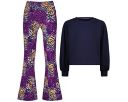 Vingino Welra Meisjes Pyjamaset - Dark Blue
