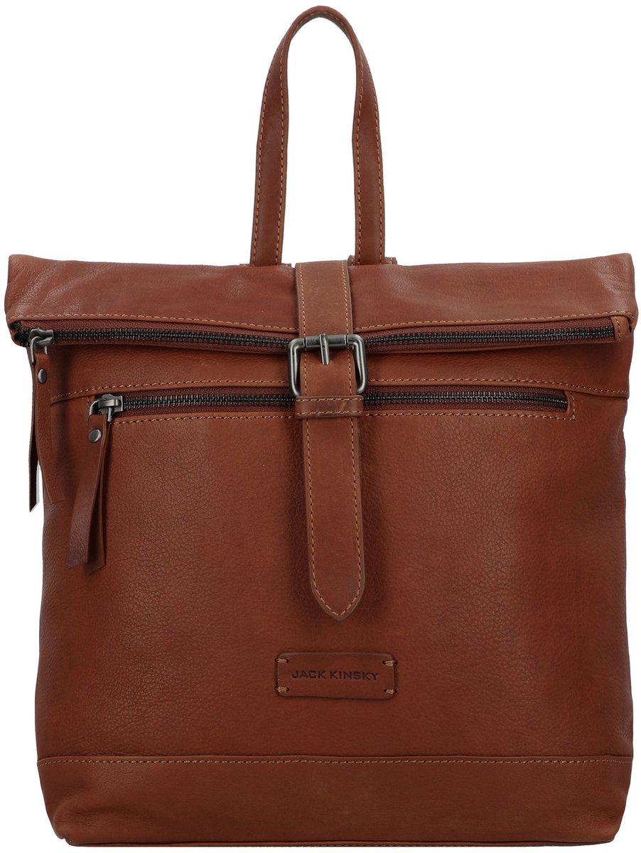 Jack Kinsky Montreal Stad rugzak Leer 29 cm - schwarz