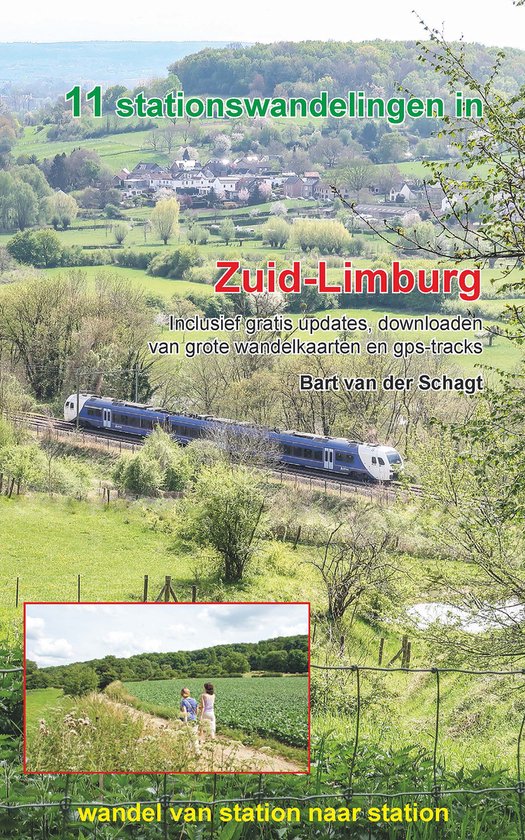 11 stationswandelingen in Zuid-Limburg - cover