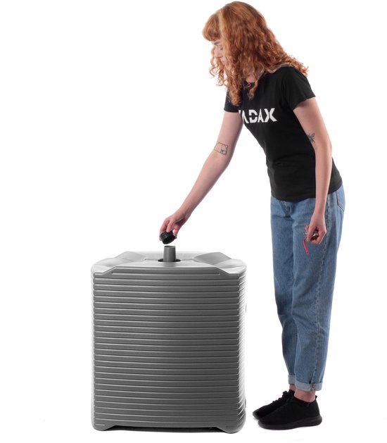 PROSPERPLAST Regenton, vierkant, regenwatertank Maurano, 300 liter