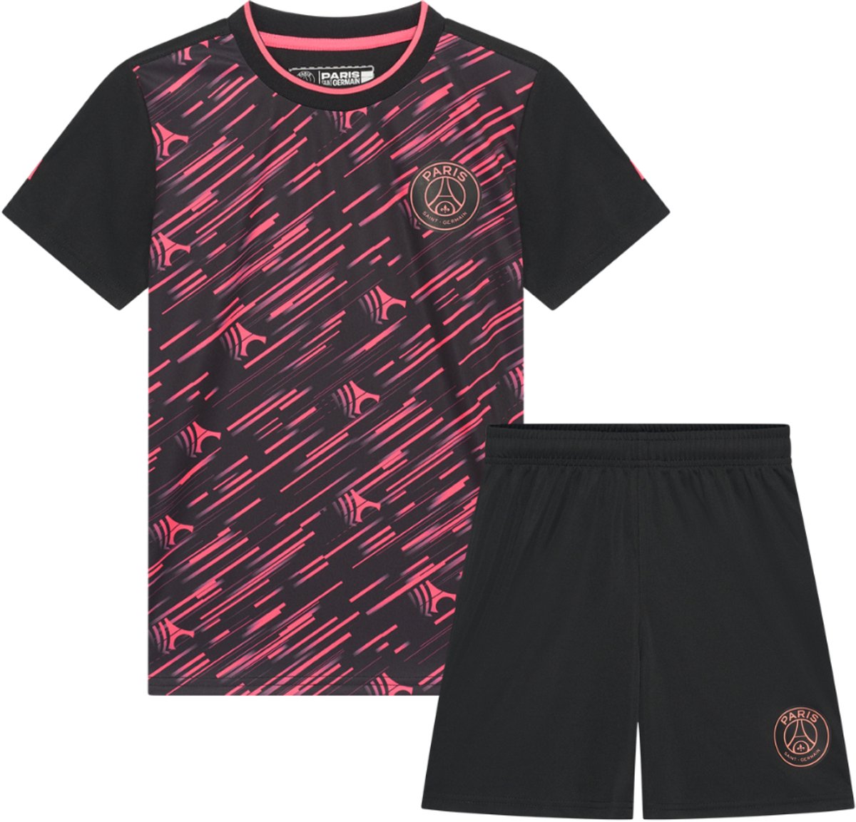 PSG Voetbaltenue Uit 2025-2026 - Voetbal Tenue Kinderen - Shirt en Broekje - Jongens en Meisjes -- Maat 128