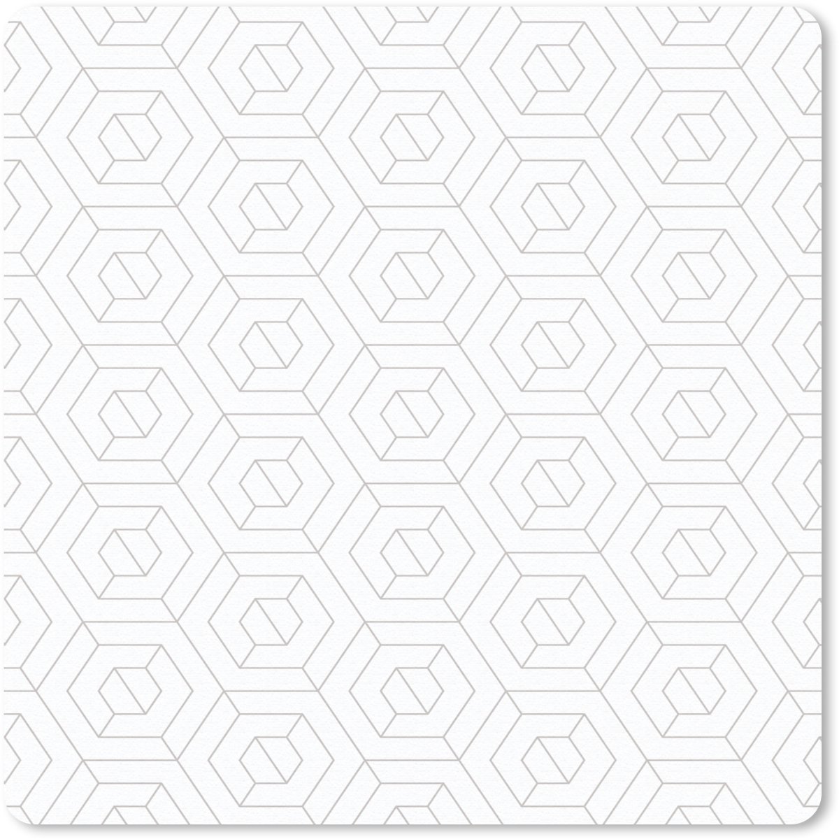 Muismat 30x30 cm - Mousepad Grafisch - Patroon - Modern - Muismatten