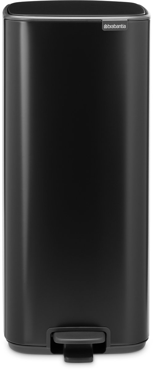 Brabantia Bo Pedal Bin 30 Liter Matt Black