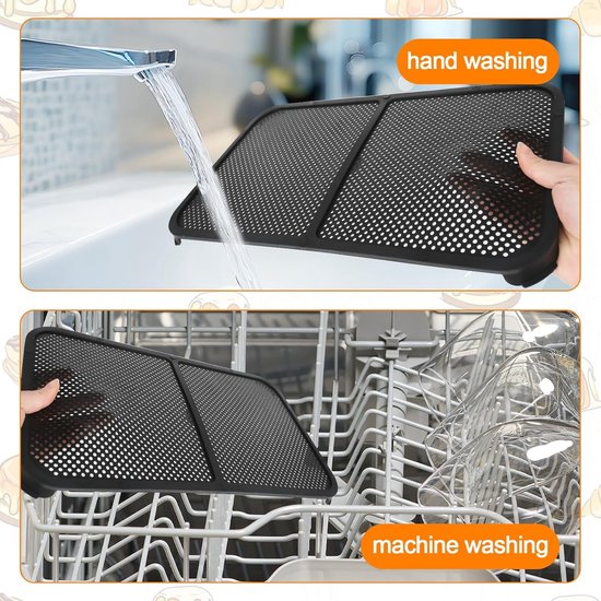 Siliconen spatbescherming, accessoires voor heteluchtfriteuse