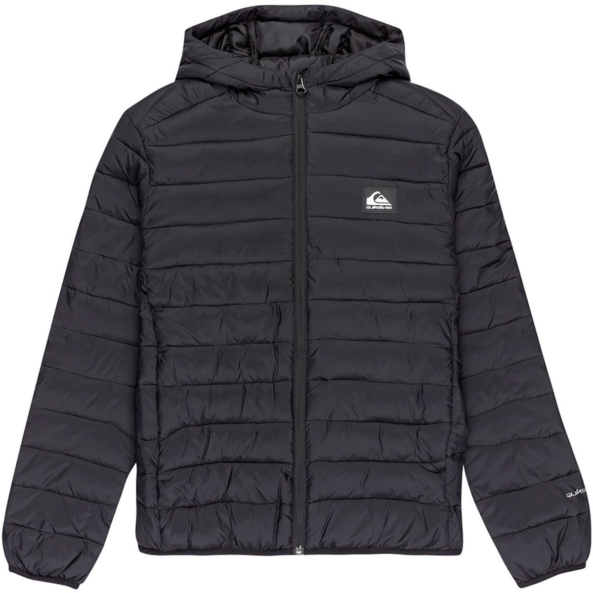 Quiksilver Scaly Gewatteerde Jas 8 Years Jongens Zwart