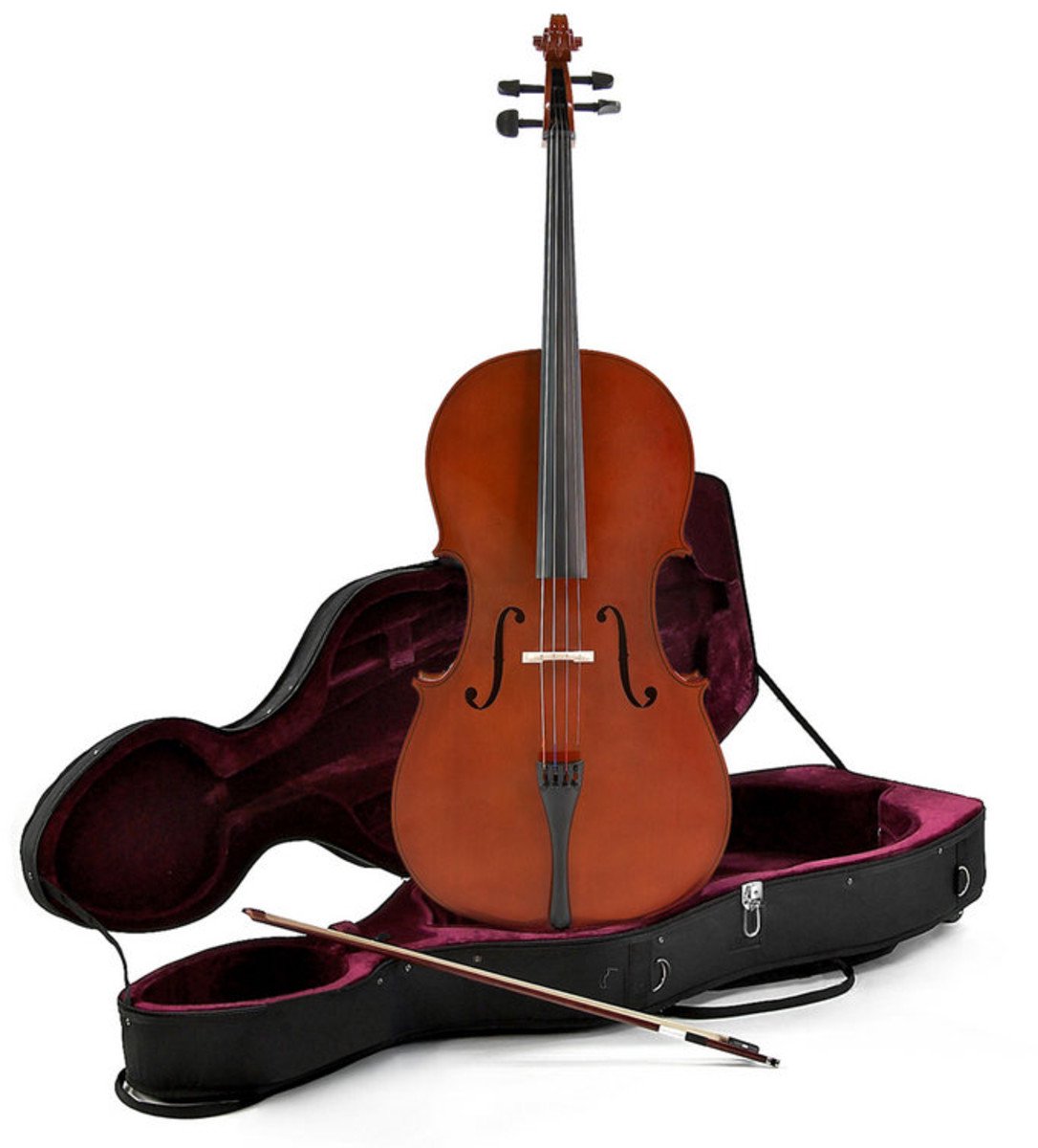 Student 1/2 Cello met Koffer van Gear4music