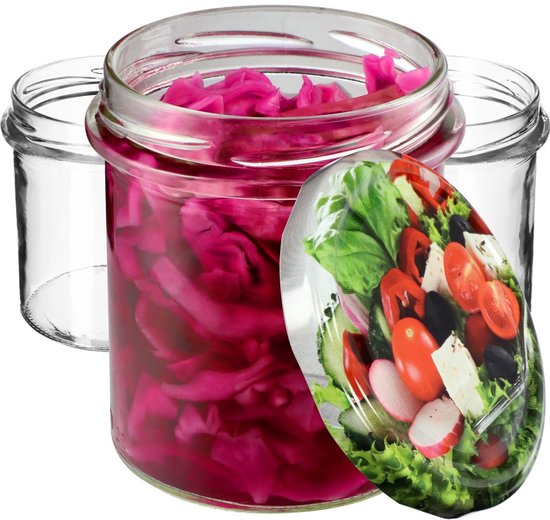 KADAX Inmaakpotten, 900 ml, met diameter van 82 mm