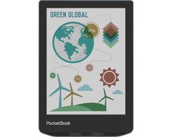 PocketBook Verse Pro Color e-reader – 6 inch E Ink Kaleido 3 kleurenscherm – 16 GB – waterdicht – Stormy Sea