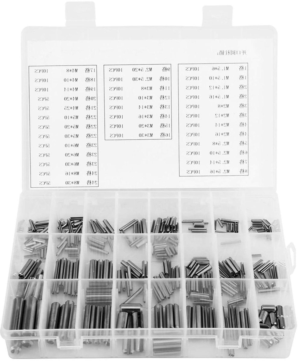 Allecto Plus - Assortiment Holle Veerstiften en Spanhulzen - 280
