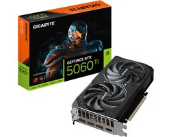 GIGABYTE GeForce RTX 5060 Ti WINDFORCE MAX OC 16G NVIDIA 16 GB GDDR7