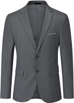 ALLTHEMEN Heren Pakjas Slim Fit Jas Blazer voor Zakelijk - Bruiloft Vrijetijdsblazer- 3XL