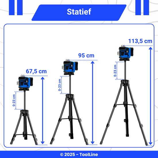 Levelfix 650HV Horizontaal Verticale bouwlaser Levelfix 650HV Horizontaal Verticale bouwlaser