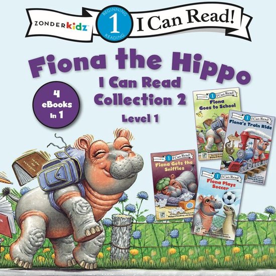 I Can Read! / A Fiona the Hippo Book 1 - Fiona I Can Read Co ... - cover