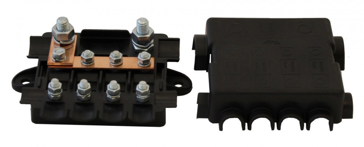 Zekeringhouder Combinatie 1x Mega, 4x Midi