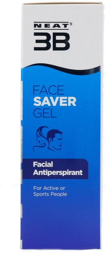 Neat Feat - Face Saver Anti Transpirant - voorkomt overmatig zweten in het gezicht - gel tube 50g