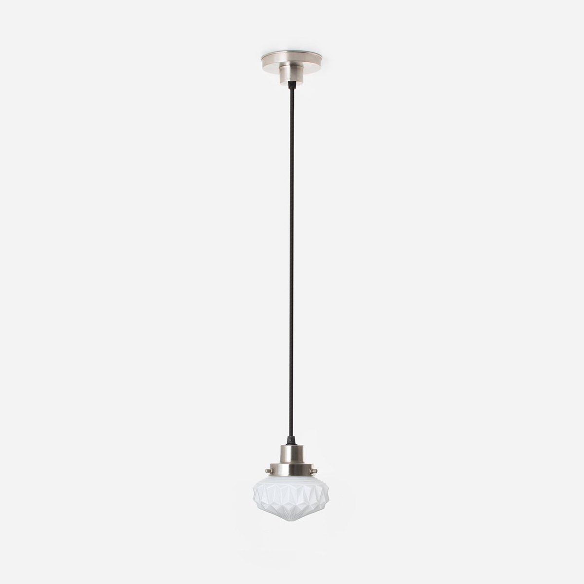 Coloured by Art Hanglamp aan snoer Eternal Star 20's Matnikkel - Art Deco Trade