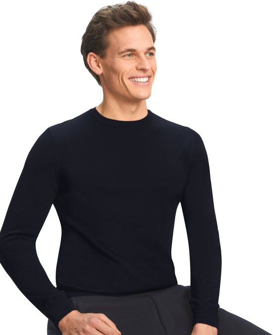 FALKE Pull Merino Col Rond Homme 60910 6437 night sky M