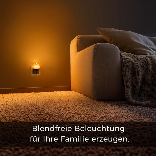 RFWR® Nachtlampje met Schemeringssensor en Dimbaarheid - 2 Stuks van RFWR — afbeelding 5