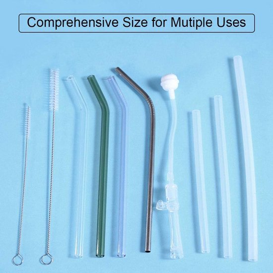 Reinigingsborstels- 12 Stuks 22 mm Lange Borstels- Flessen Reinigingsborstel Melkslang Borstel Nylon Slangborstelset Voor Theepotmondstuk- Espressomachines-Rietjes - Wit — afbeelding 4