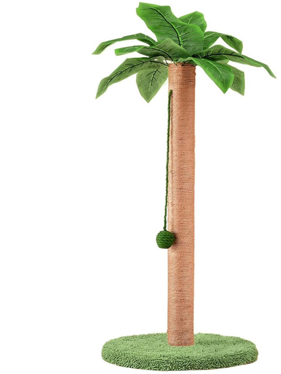Krabmeubel - Krabton voor Katten - Krabpaal - Groen en Bruin