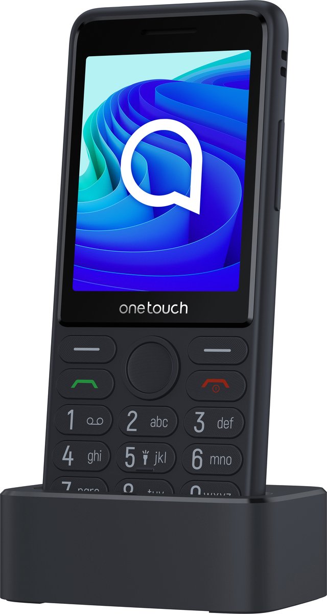 Telekom TCL onetouch 4042S 7,11 cm (2.8") 111 g Grijs Basistelefoon