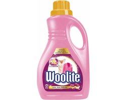 Woolite Wasmiddel Wol en Zijde met Keratine 25 wasbeurten 1,5 liter - Voordeelverpakking - 4 stuks