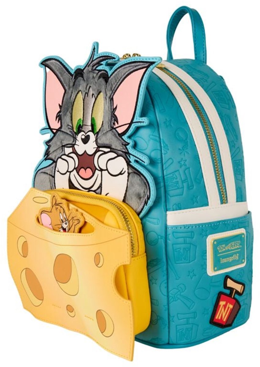 Tom And Jerry Loungefly - Tom & Jerry Dames Mini rugzak - meerkleurig - Standard